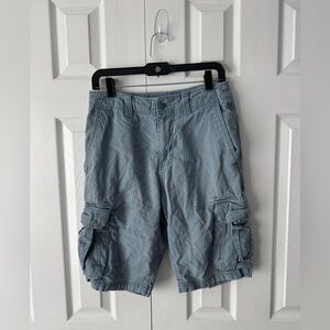 Goodfellow & Co Men’s Cargo Shorts | Slate Blue | Size 28 | Casual Utility